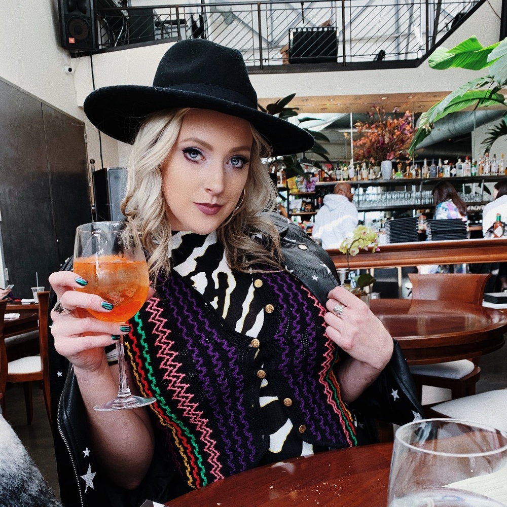 Vintage Rainbow Vest